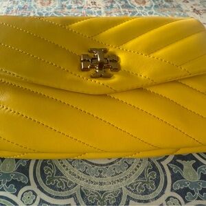 Tory Burch Kira Chevron Chain Wallet